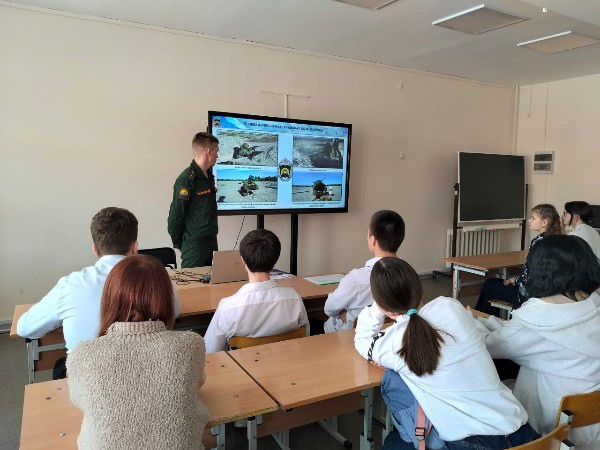 Встреча с курсантом.